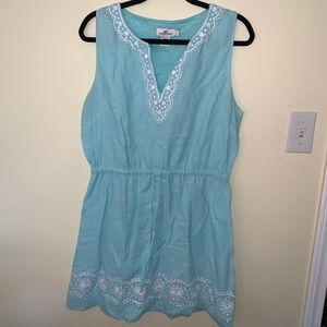 Blue vineyard vines dress